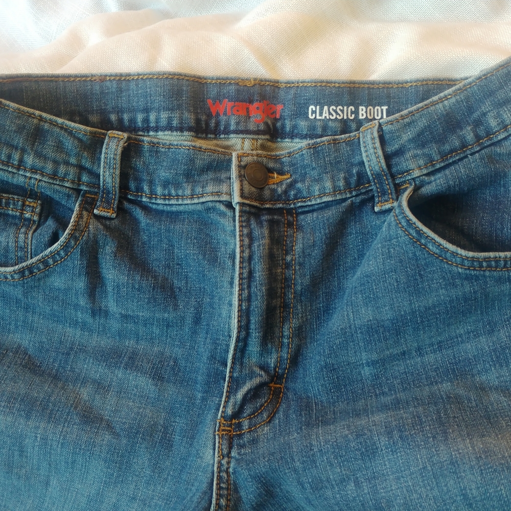 Wrangler Classic Boot Jeans Junior 16- Blue